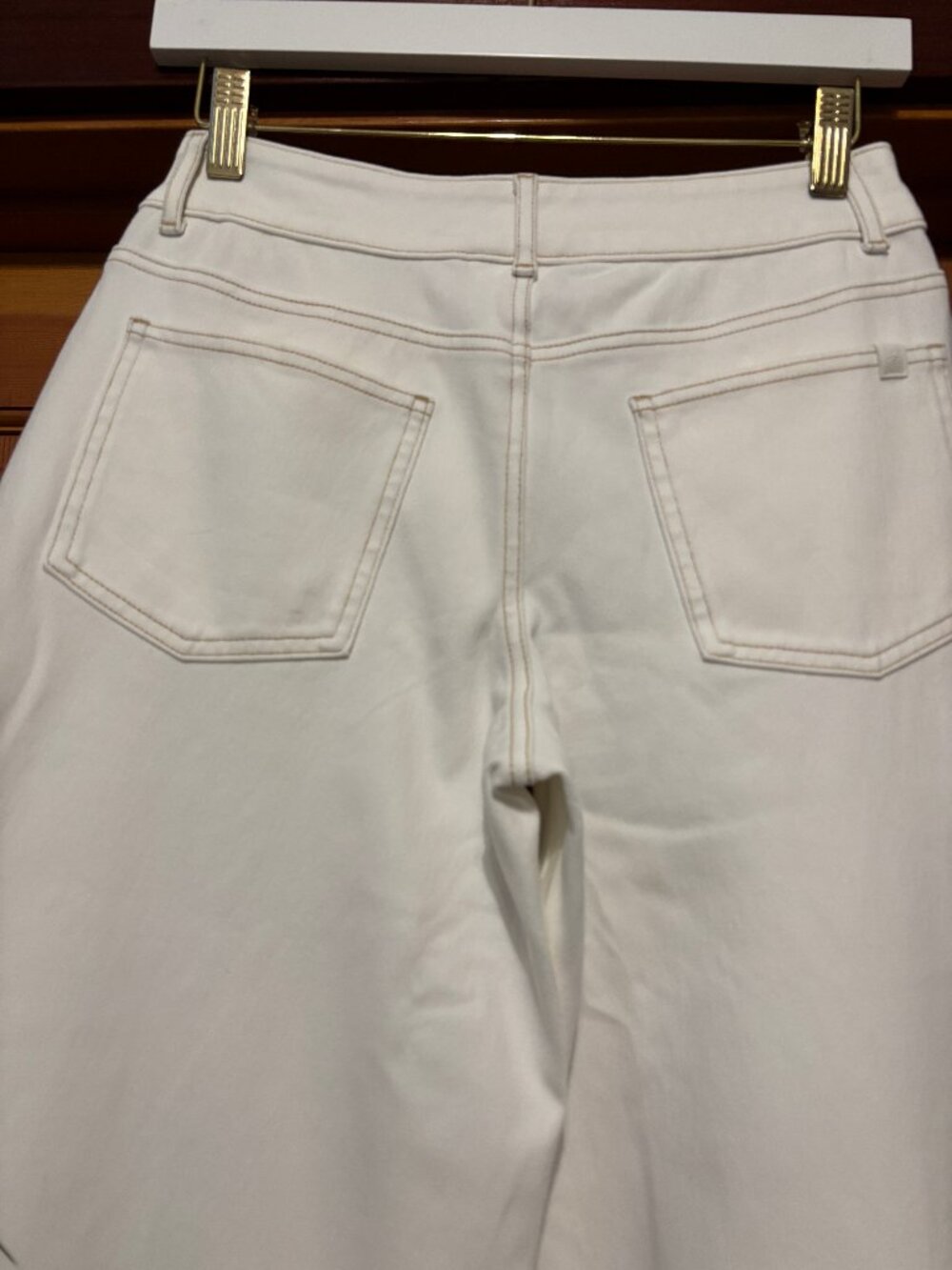 Halara Flex™ Asymmetric Low Rise Zipper Pockets Baggy Wide Leg Washed Casual J - Picture 8 of 14